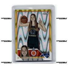 2023 Topps Chrome McDonald's A/A - Gold Raywave #88 Addy Brown Rookie /50