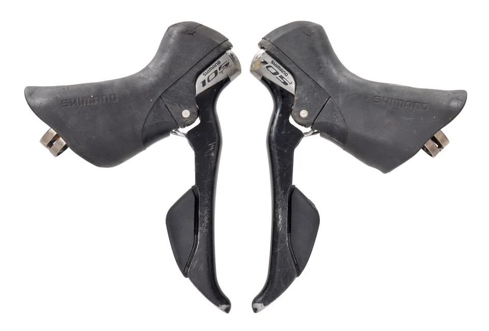 Shimano 105 ST-5800 STI 2x 11 Spd Road Bike Shift Brake Lever SET Rim Mechanical - Image 2 of 4