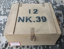 ww2 reproduction, munition crate with german combat rations