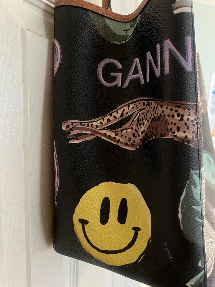 Ganni Tote Animal Print - Image 3 of 4