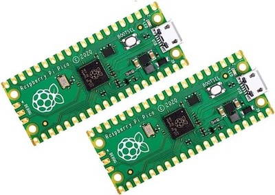 Mikrocontroller Raspberry Pi Pico Dual-Core Arm Cortex M0+ 133 MHz 2 MB Flash 2