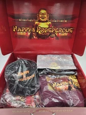 Aristocrat Dragon Link Happy & Prosperous Hat Hoodie Swag Box Set Size XL