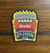 USAF 576 FLTS, GT 255, ICBM Nuclear Patch, Test Launch, Glory Trip, Missile