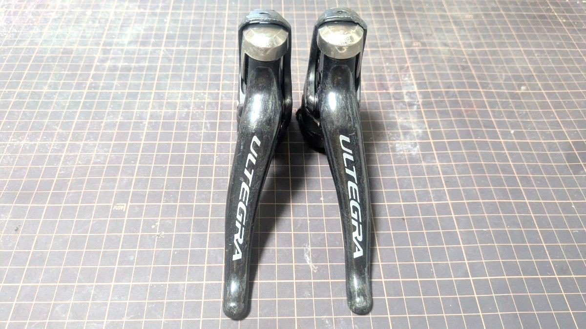 Used Shimano Ultegra ST-6800 2x11s Speed Shift Brake Lever Set