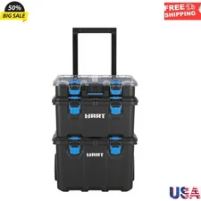HART Stack System, Mobile Tool Storage and Organization, Black & Blue New