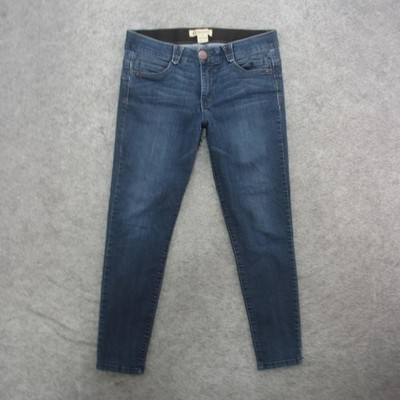 Democracy Jeans Womens 12 Blue Ab-Solution Skinny Stretch Denim Five-Pocket