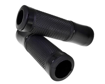 Lenkergriffe / Griffgummi Super Grip schwarz 22 / 25mm 7/8 Zoll Lenker Motorrad