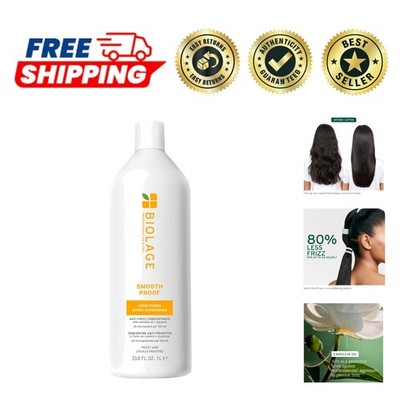 Organic Smooth Proof Conditioner - Moisturizing & Detangling for Curly Hair