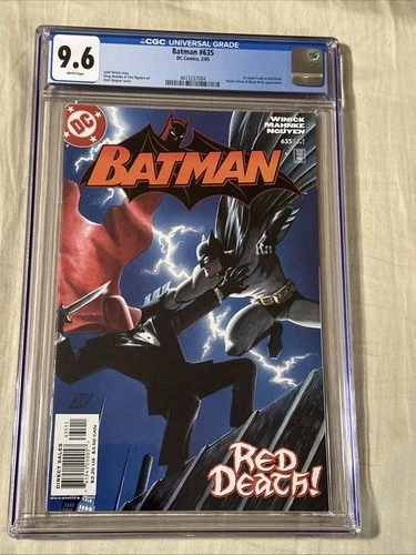 New Listing2005 DC Comics BATMAN #635 - Key 1st ap. JASON TODD RED HOOD - CGC 9.6 Graded