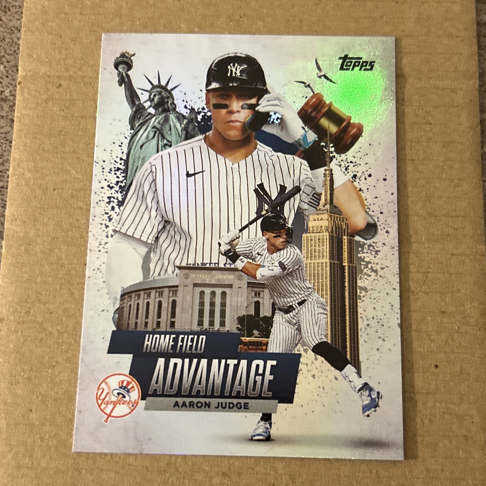 2025 Topps Home Field Advantage Aaron Judge HA-1 New York Yankees
