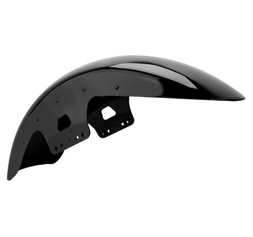 19'' Vivid Black Front Fender For Harley Touring Street Road Glide 2014-2023 - Picture 5 of 12