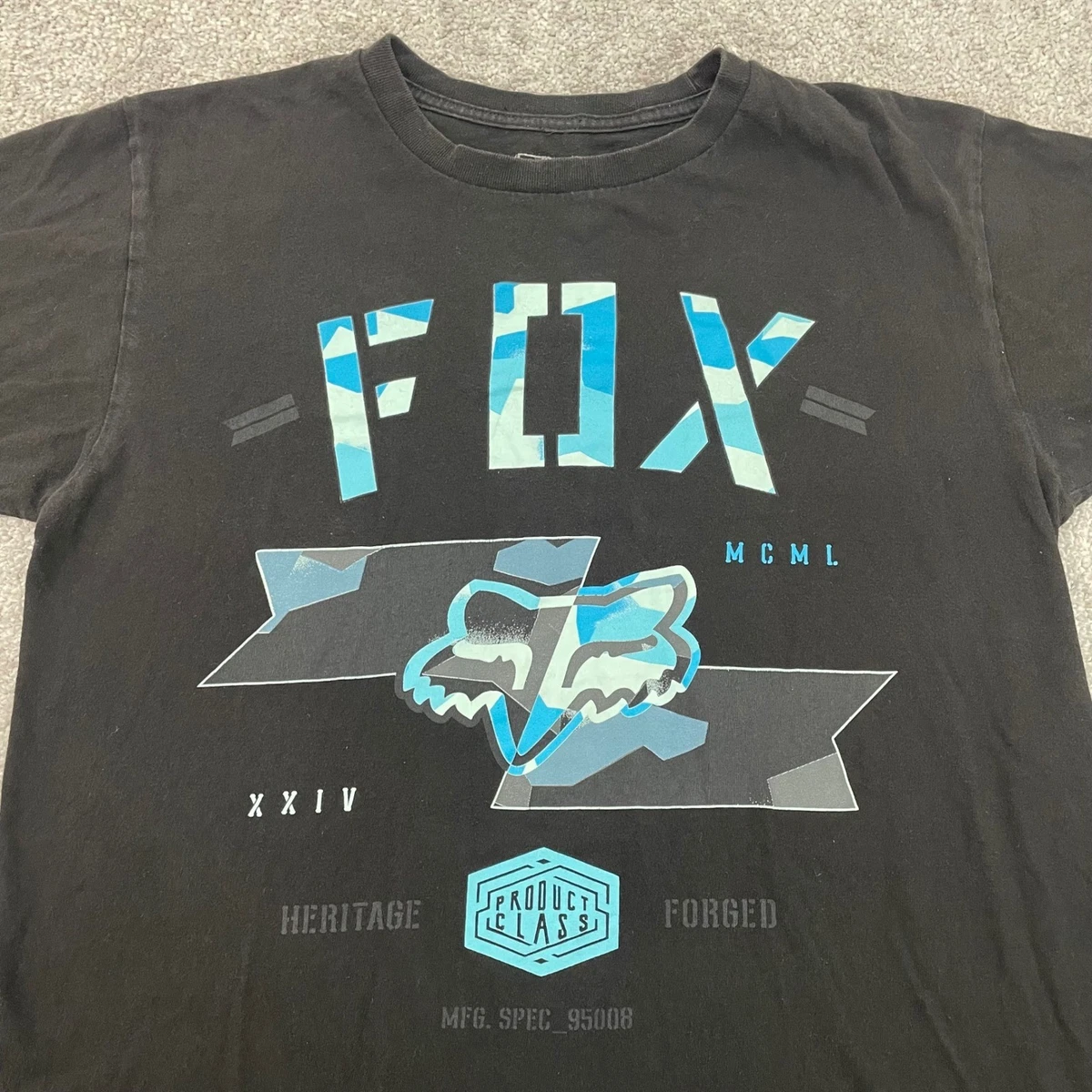 Fox Blue T-Shirts for Men for sale | eBay
