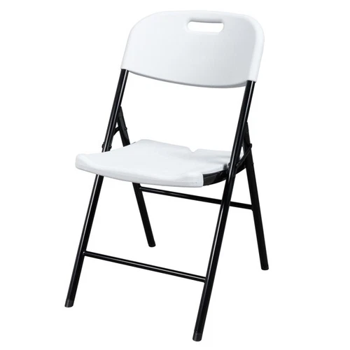 4pcs 47*54*84cm Garden Plastic Folding Chair White Hot sale - Bild 3 von 9