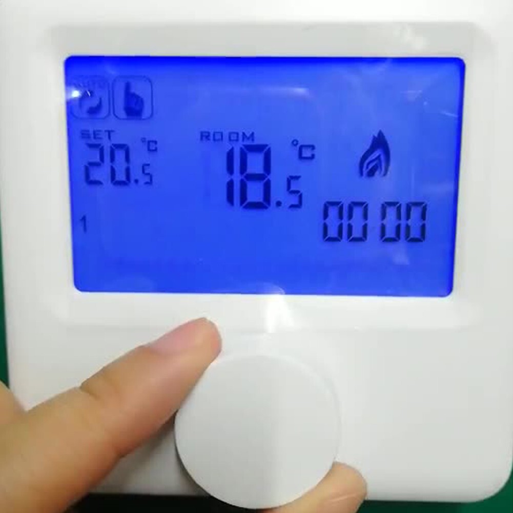 Business Industrial Thermostat HVAC Equipment User Manual Wall-mounted |  eBay