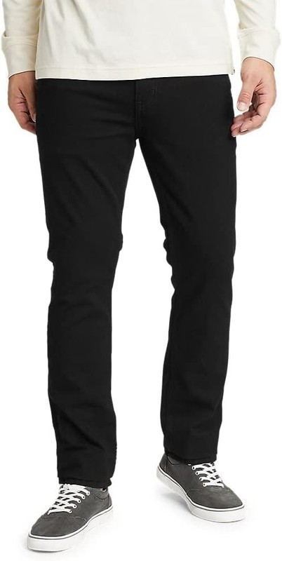 Eddie Bauer Men's H2Low Flex Jeans * Black * Slim * Size 36/36