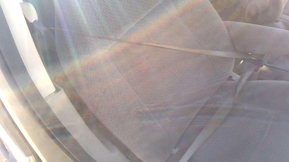 Ford Windstar 1999 pasajero delantero derecho cinturón de seguridad retractor OEM hombro bronceado Foto 3 de 4