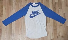 Vintage Nike shirt blue/white Raglan USA size: M