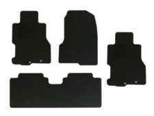 Velours Fußmatten für Honda Civic VII 5-türig Bj. 2001 - 2005 SCHWARZ STD 3+1