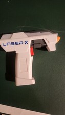LaserX Micro B Blasters - 8 laser guns battery operated. Fun and easy to play
