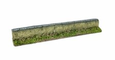 6mm / 10mm Wargame Terrain - 10 x Rendered Wall Sections Set - UNPAINTED