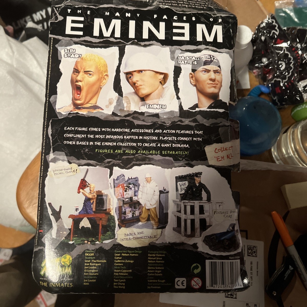 Art Asylum Eminem Slim Shady Chainsaw Marshall Mathers 7