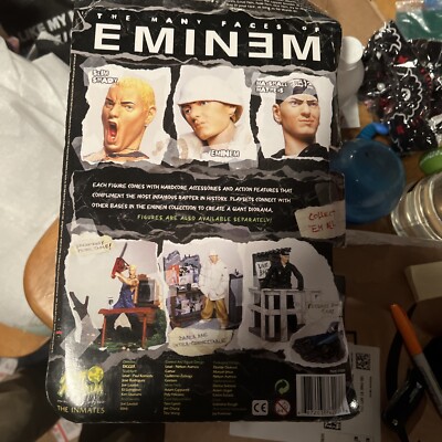エミネム　フィギュア Art Asylum Eminem Slim Shady Chainsaw Marshall Mathers 7