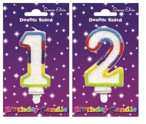 1 2 birthday candle target