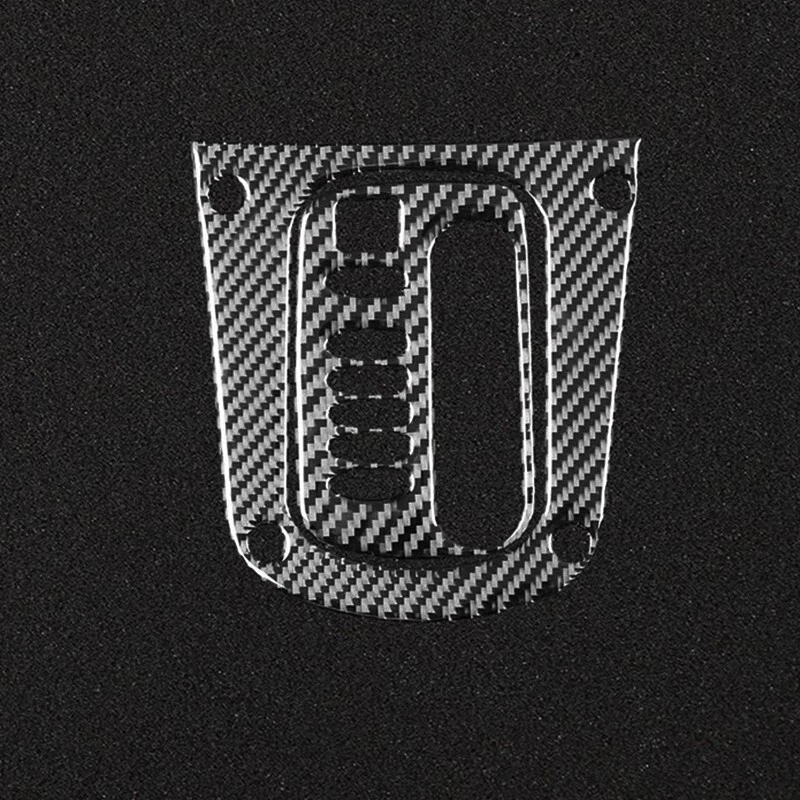 Real Carbon Fiber Car Gear Shift Panel Cover Trim For 2001-2003 Toyota RAV4 - Изображение 3 из 4