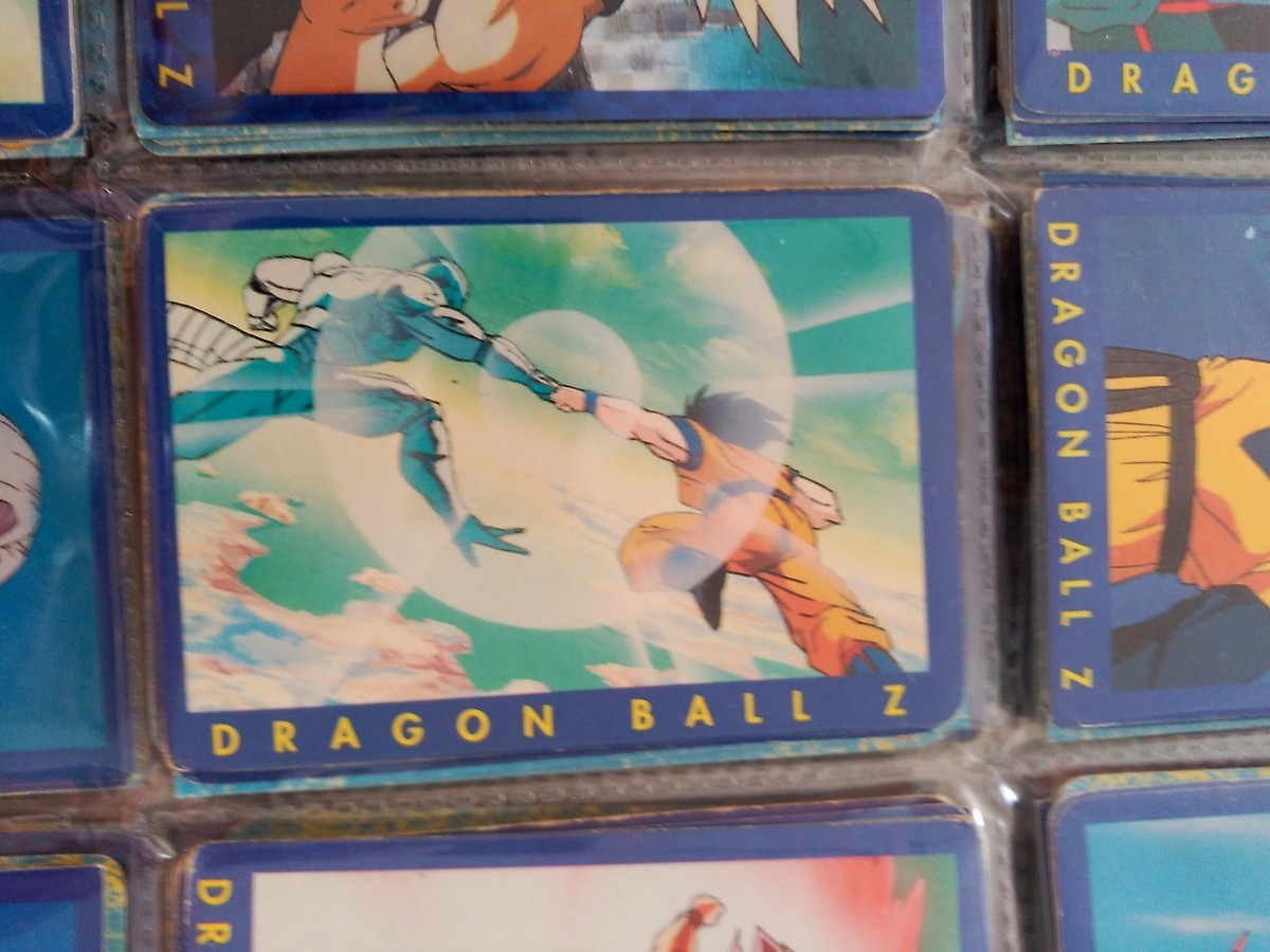 32 DRAGON BALL Z PANINI SERIES 1 BLUE BLUE SERIES COLLECTION CARD 