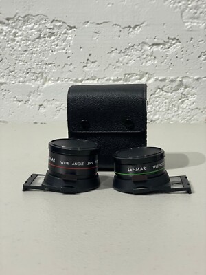 Mint Lenmar Set - AUX Wide Angle & Telephoto Lenses for Canon AF35M-II ...