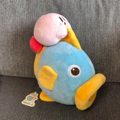 Kirby's Dream Land Pupupu Friends Coo Kine Rick Big Plush Doll 3