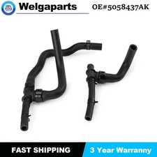 1 Set for VVT Dodge Journey 2.4L 5058437AK Heater Hose Set & TEE Supply-Return