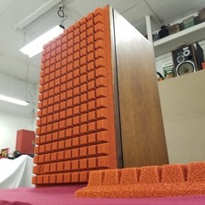 Burnt Orange Sculptured Air  Foam Grill Inser...
