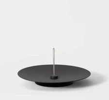 MaruTomi x Michele De Lucchi TOA Compote Dish Black W 14.9 x D 14.9 x H 7 in