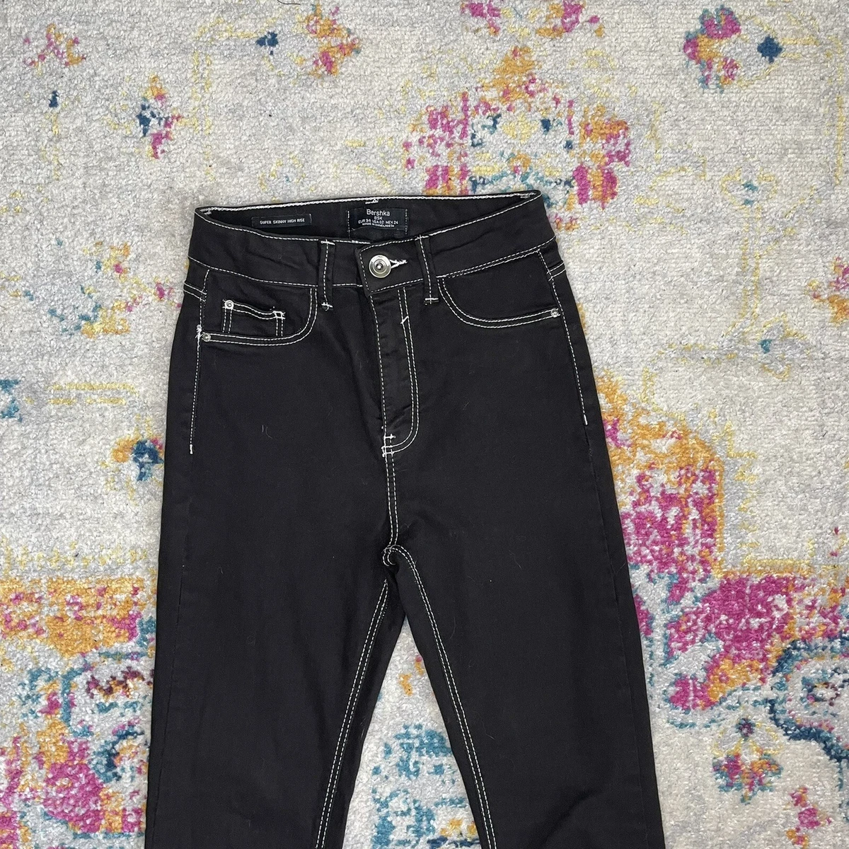 Bershka super skinny store high rise