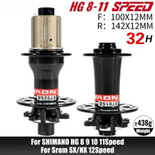 Novatec D791SB/792SB Road Bike Disc Hubs 100*12/142*12MM Front 2 rear 4 bearing