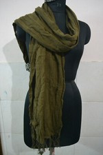 BOILED Pashmina 100 GENUINE Kashmir Shawl 75x200 cashmere wool 4 colors Choice