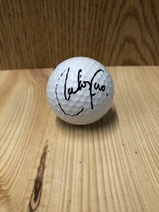 Carlos Franco, Paraguayan Professional Golfer Autographed Nike Golf Ball
