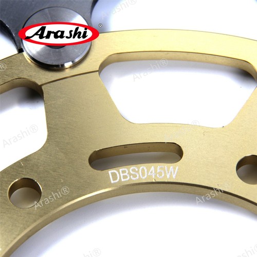 Fit Suzuki GSXR1000 GSX-R 1000 2016 Arashi Front and Rear Brake Disc Rotor -Gold - Foto 9 di 13