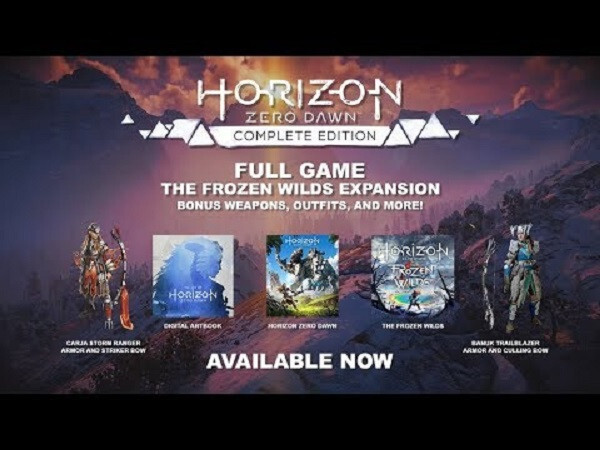 Horizon Zero Dawn, The Frozen Wilds poster, an art print by