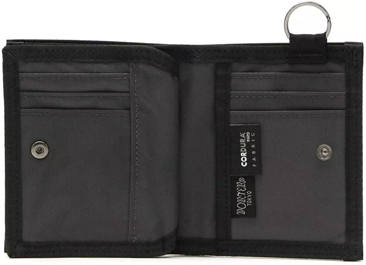 Yoshida Bag PORTER DILL WALLET Black 653-09756 MADE IN JAPAN