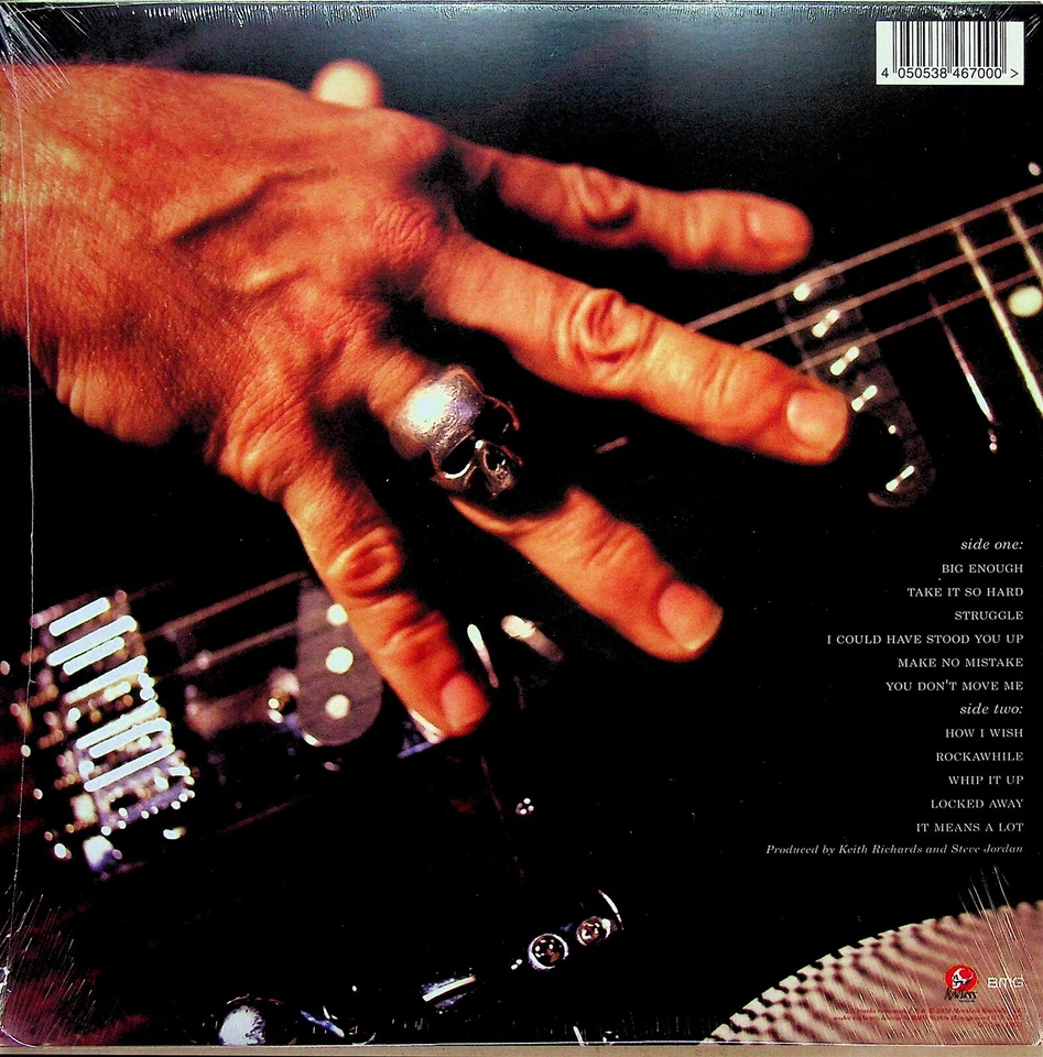 KEITH RICHARDS Talk Is Cheap LP (NEW 2019 RED Vinyl) THE ROLLING STONES 1988 - Image 3 of 3