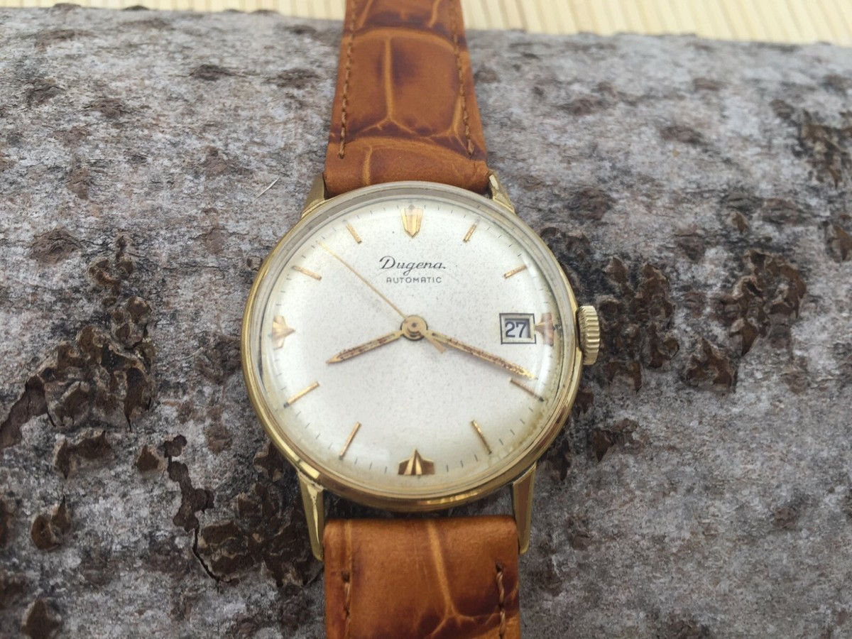 DUGENA オートマチック DUGENA automatic watch, Germany NOS, 40 years old, 33mm