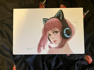 Yowu Selkirk Cat Ear Light Up Wireless Bluetooth Headphones Headset