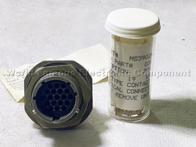 1pcs - ITT CANNON KPSE07E14-19P Circular MIL Spec Connector NOS - Image 2 of 4