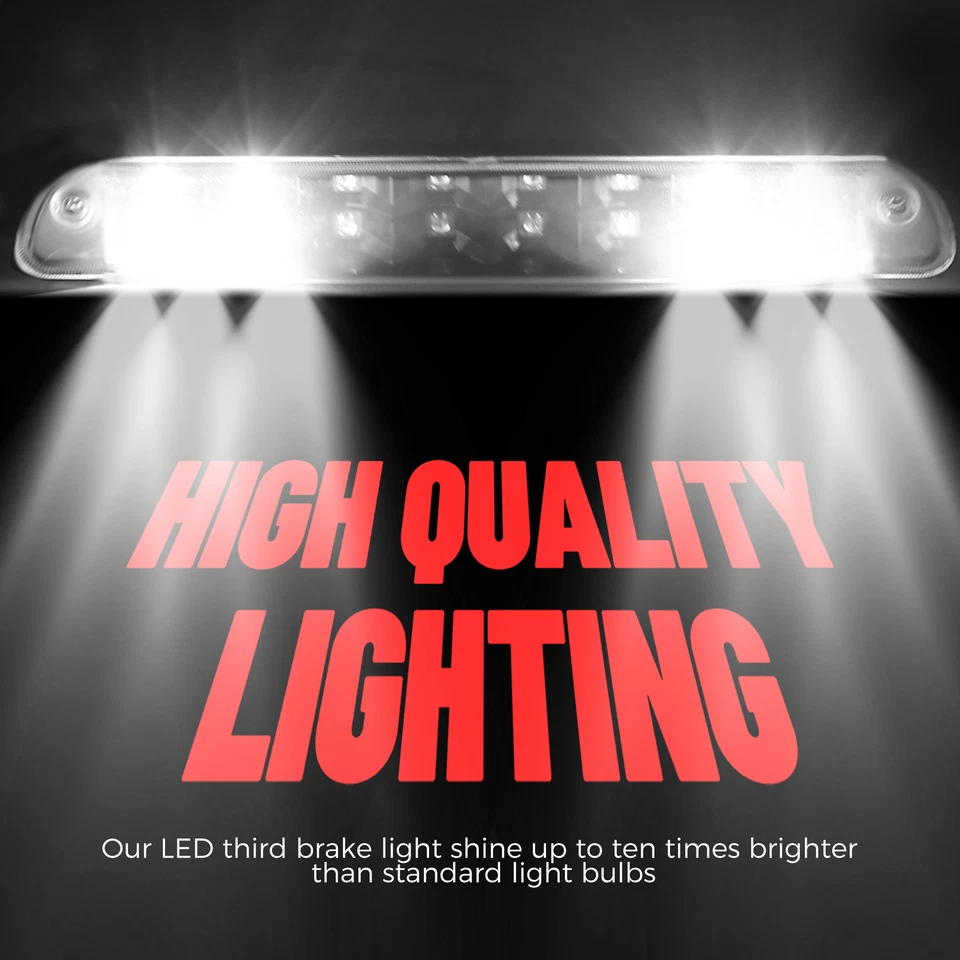 Tercera luz de freno LED 3RD lámpara de carga para F250 F350 F450 F550 1999-2015 2016 Foto 3 de 4