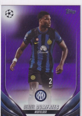 Topps Champions League Competition 2023-24 Nr. 9 Denzel Dumfries Purple 224/299
