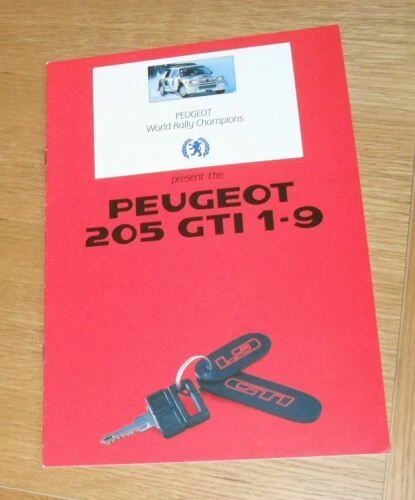 205 Brochures Car Sales Brochures