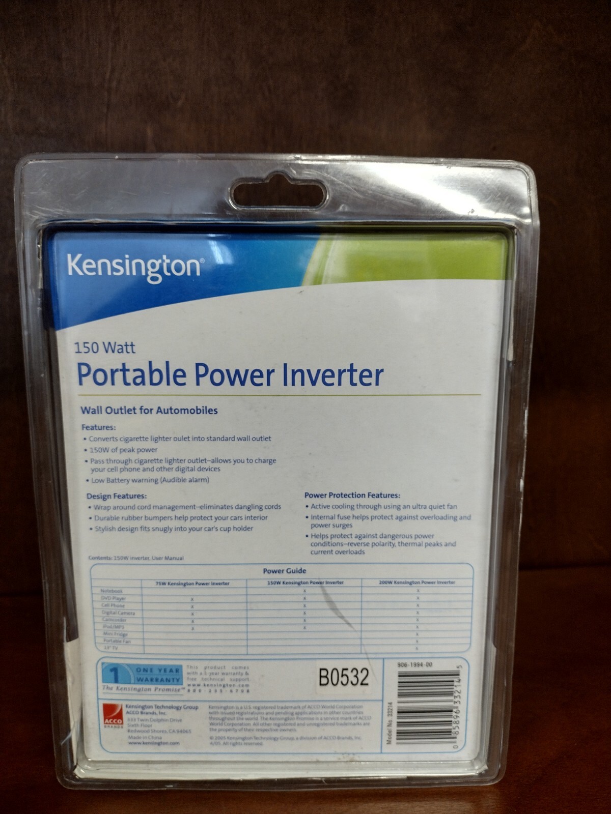 Kensington Portable Power Inverter 150 Watt New eBay
