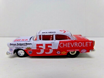 Racing Champions White 1997 '55 Chevy 1:64 050422DMT6-A9